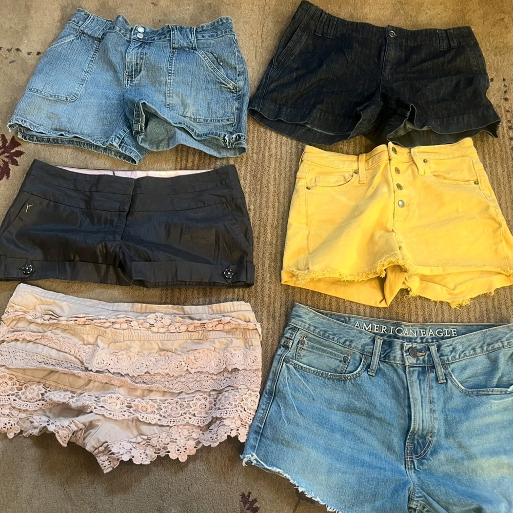 American Eagle Outfitters Blue Jean Shorts Classic Denim Style